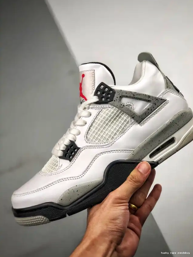 Rep Husky (nike) 840606-192 OG Air 4 Jordan Cement White 0518